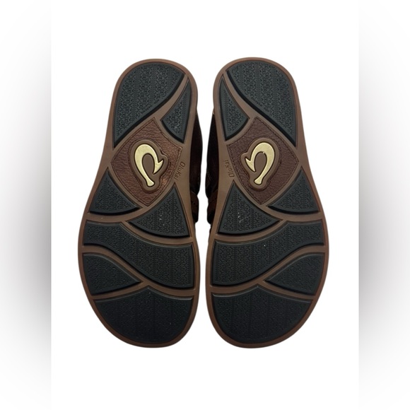 OluKai Mohalu Fisherman Leather Sandals Mens Size 9M main image 5